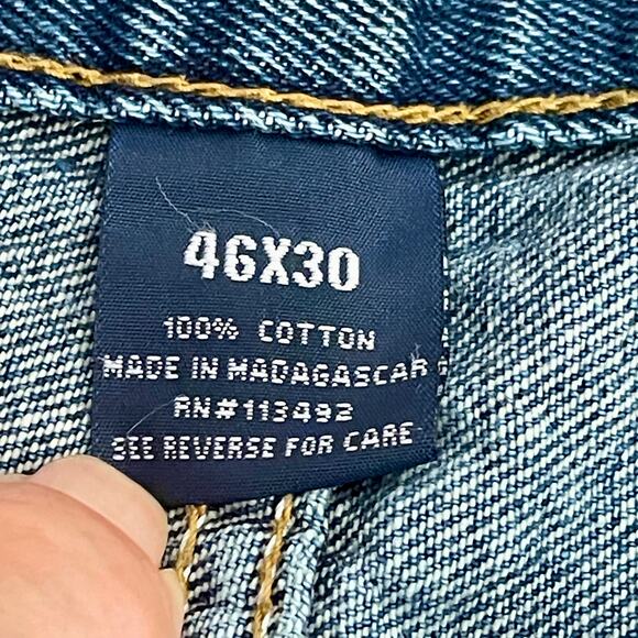 RK Brand Work Wear Denim Jeans Mens 46 x 30 : A-54 - Picture 11 of 13